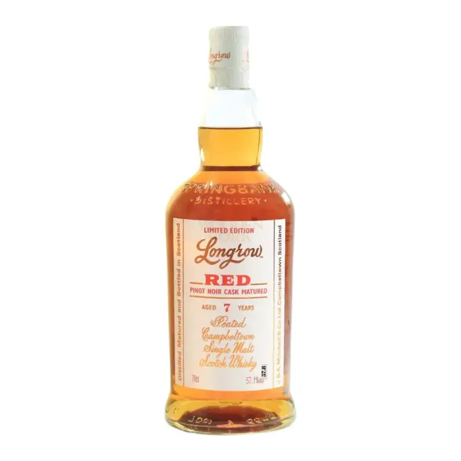 Longrow Red 7 Year Pinot Noir Cask Matured Limited Edition Scotch 750Ml