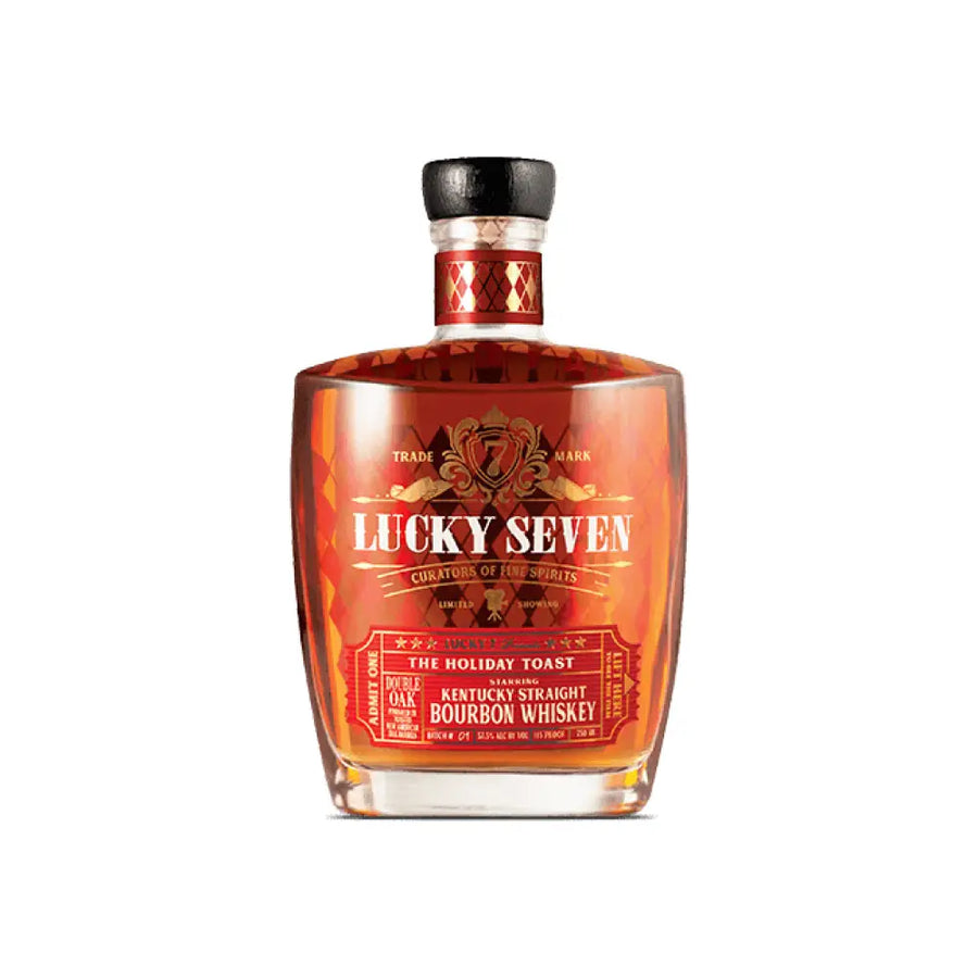 Lucky Seven Spirits The Holiday Toast Double Oaked Kentucky Straight Bourbon