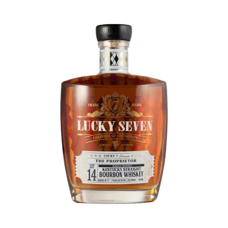 Lucky Seven Spirits The Proprietor 14 Year Single Barrel Bourbon Whiskey Whiskey