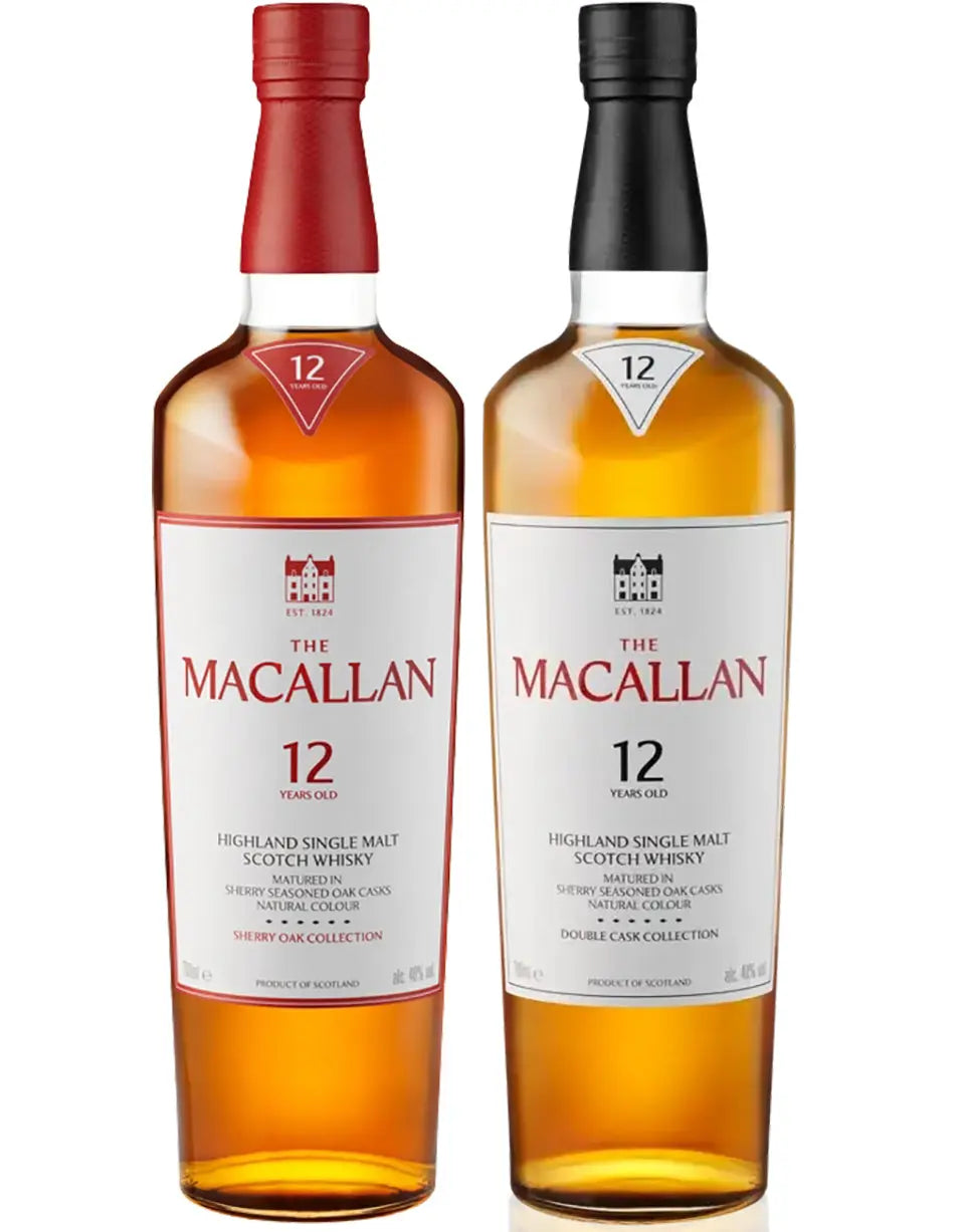 The Macallan 18 Year Sherry & Double Cask Bundle