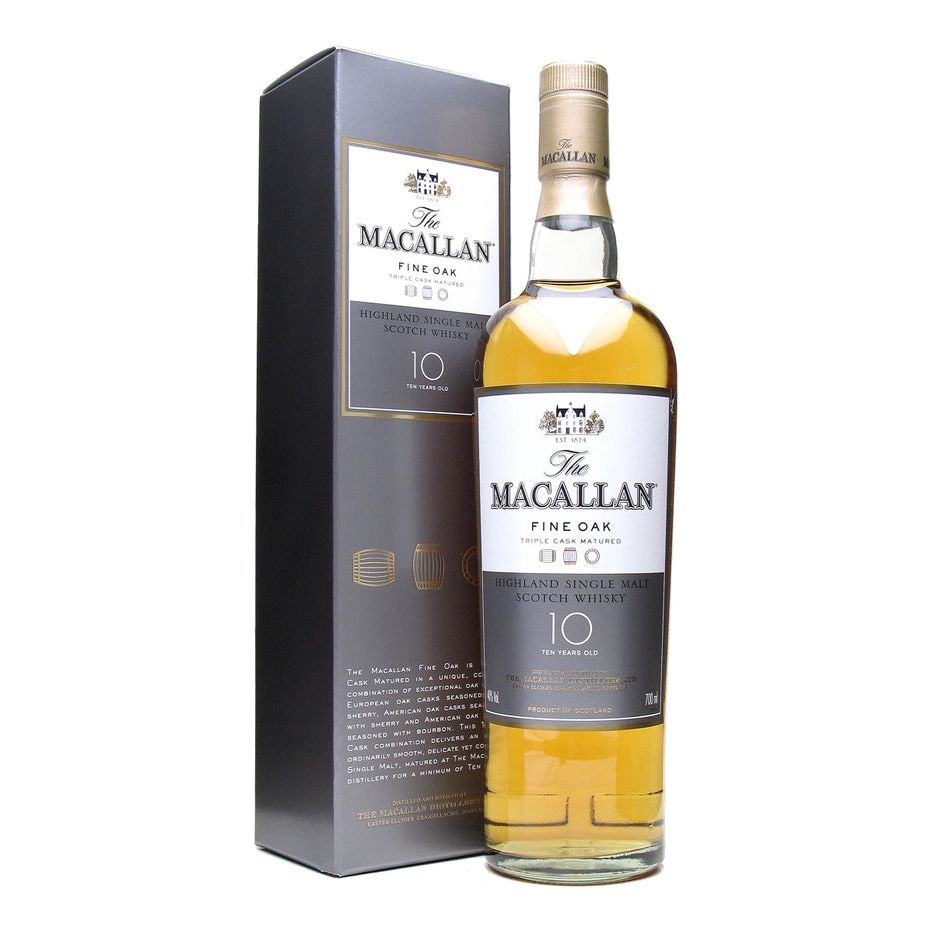 The Macallan Fine Oak 10 Years Old Highland Single Malt Scotch Whisky