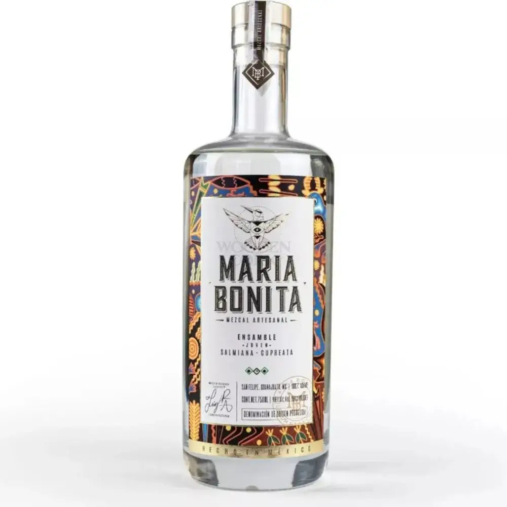 Maria Bonita Mezcal Joven Salmiana-Cupreata 750 ML Mezcal