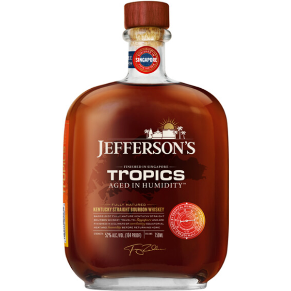 Jeffersons Tropics Finished in Singapore Bourbon 750ML
