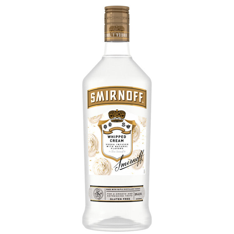 Smirnoff Whipped Cream Flavored Vodka 1.75L bottle