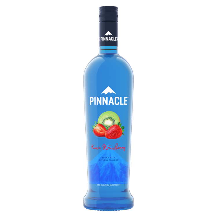 Pinnacle Kiwi Strawberry Flavored Vodka 750mL bottle