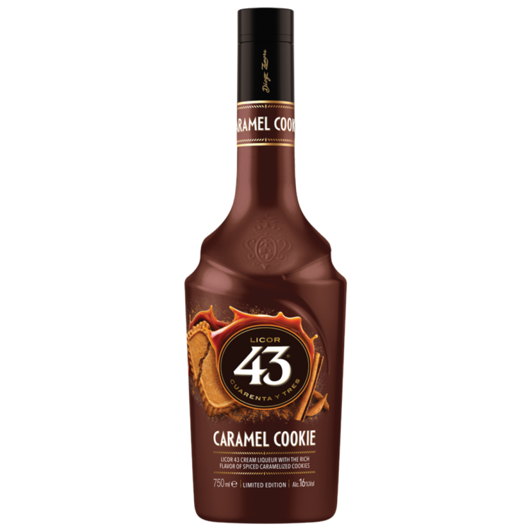 Licor 43 Caramel Cookie Cream Liqueur Limited Edition 750mL bottle