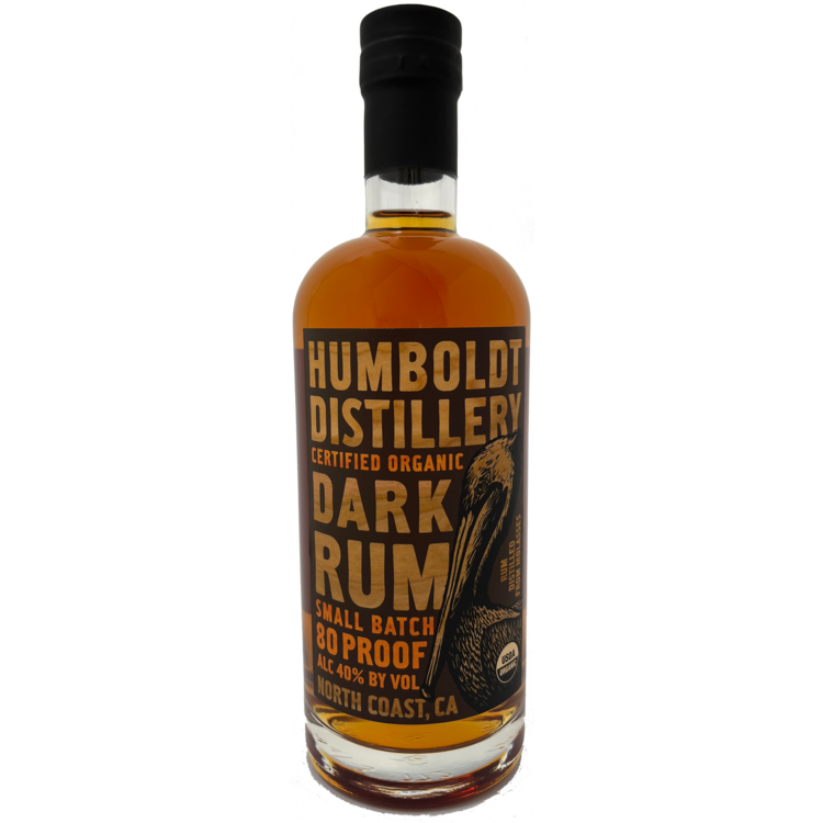 Humboldt Distillery Dark Rum Small Batch 750mL bottle