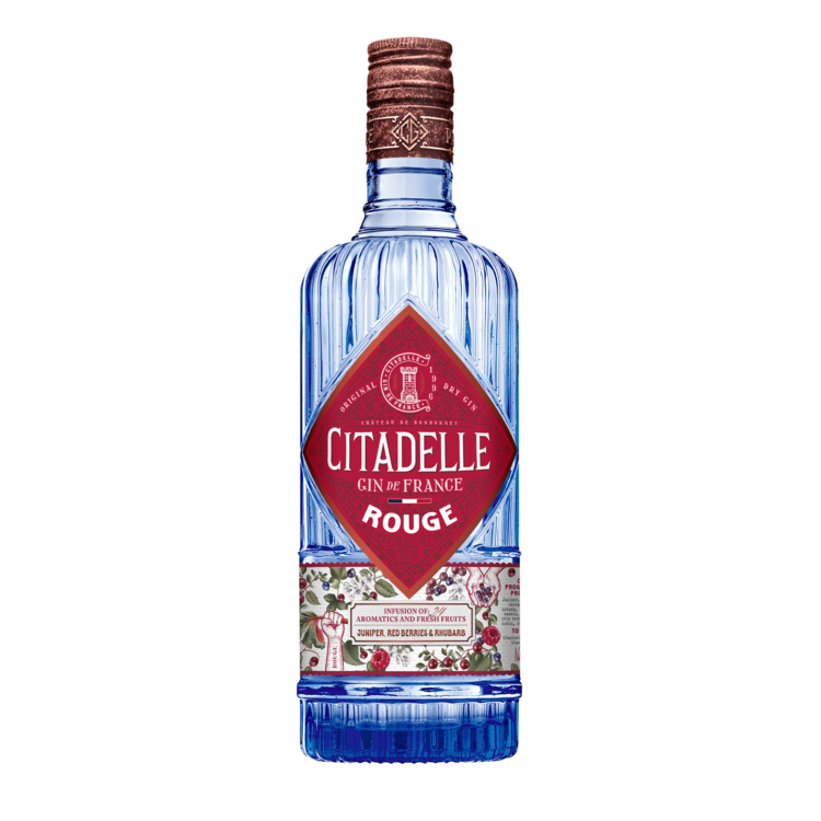 Citadelle Rouge Flavored Gin 700mL bottle