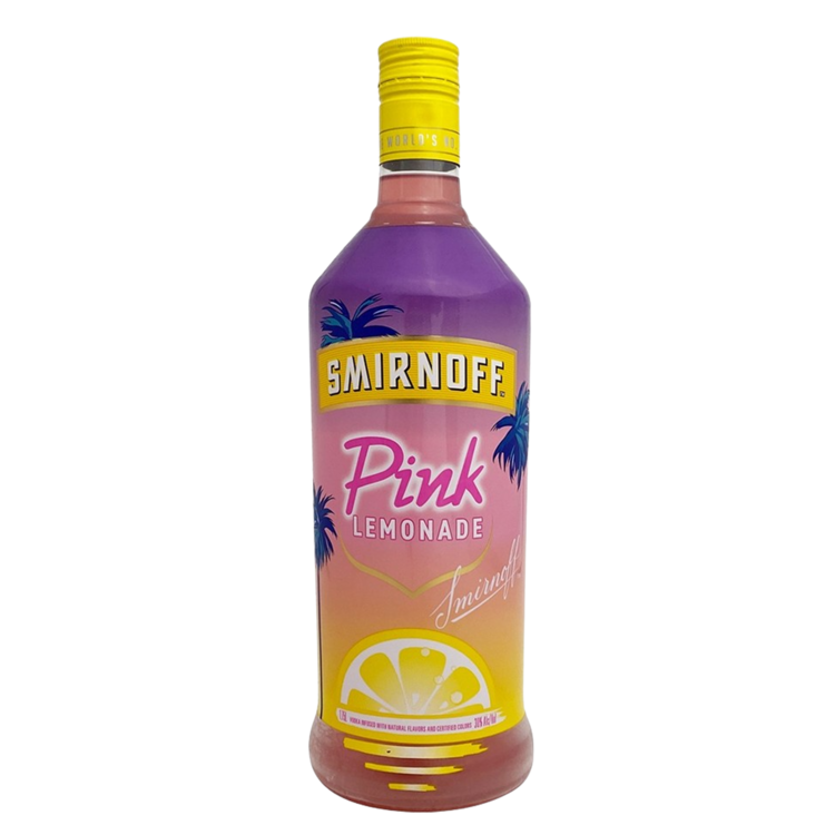 Smirnoff Pink Lemonade Flavored Vodka 1.75L bottle