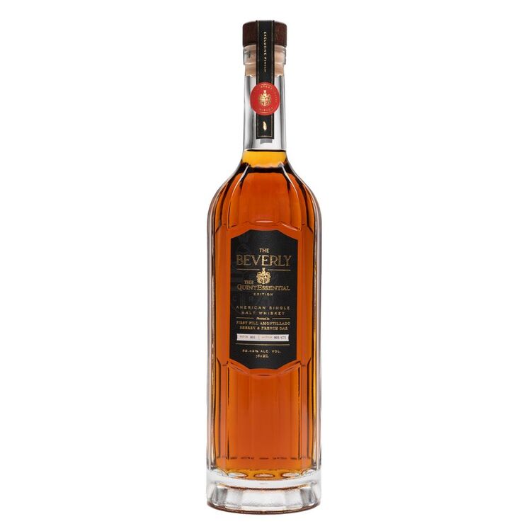 The Beverly Single Malt Whisky Quintessential Edition First Fill 750mL bottle