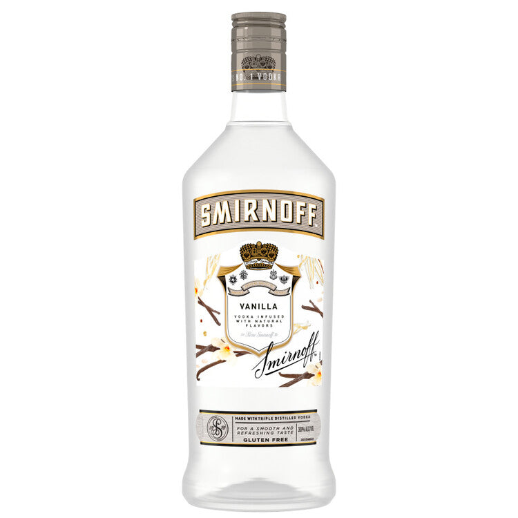 Smirnoff Vanilla Flavored Vodka 1.75L bottle