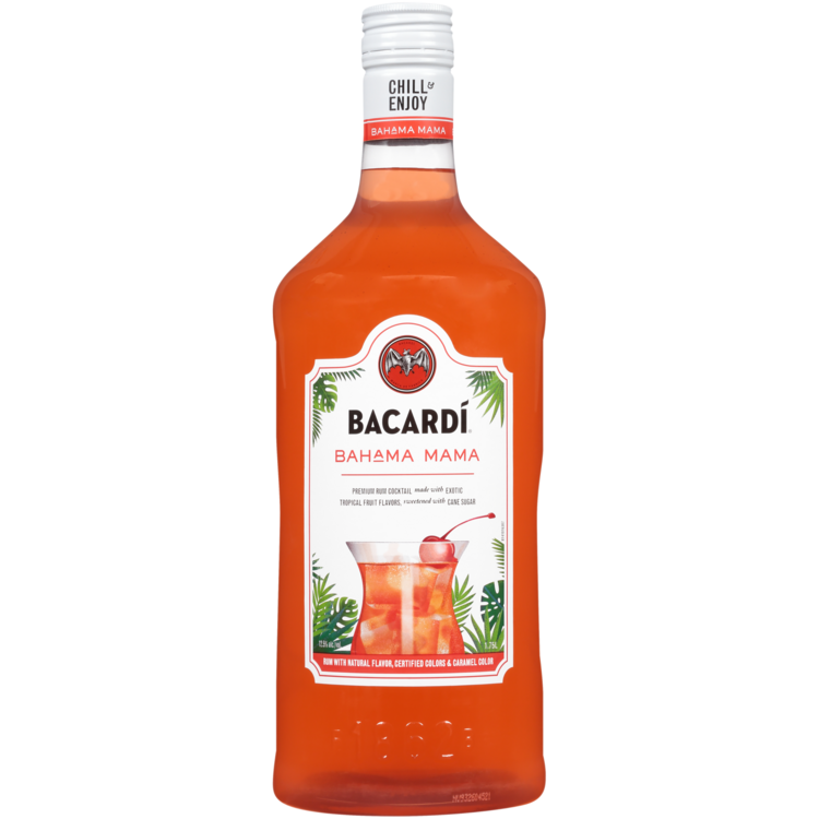 Bacardi Bahama Mama Classic Cocktails 1.75L bottle