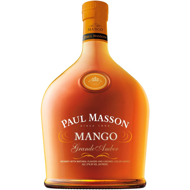 Paul Masson Grande Amber Mango Flavored Brandy 750mL
