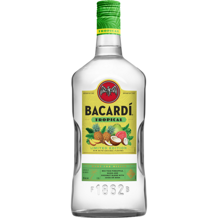 Bacardi Tropical Limited Edition Flavored Rum 1.75L bottle