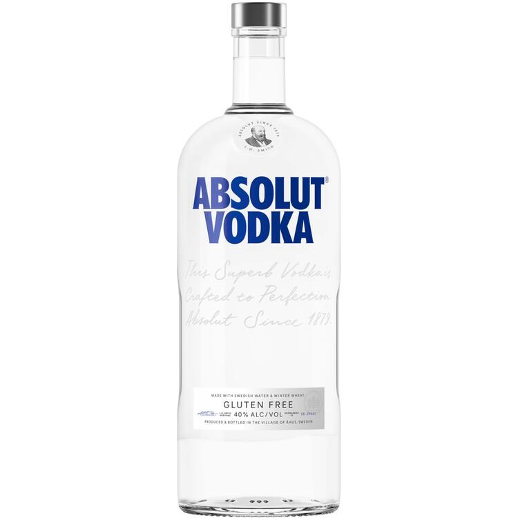 Absolut Vodka 1.75L bottle