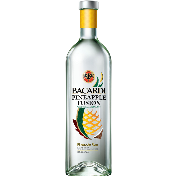 Bacardi Pineapple Flavored Rum 750mL bottle