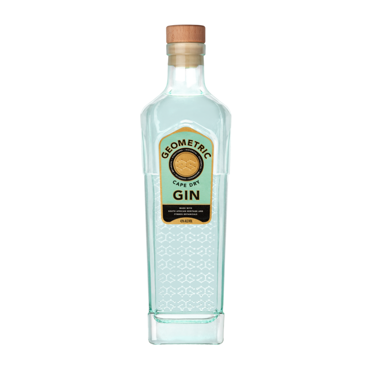 Geometric Cape Dry Gin 750mL bottle