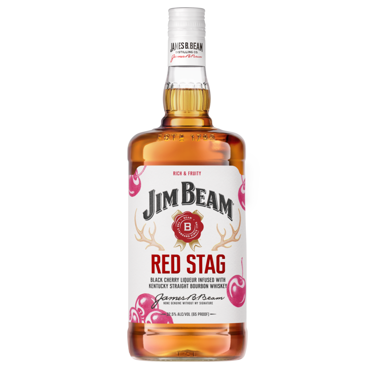 Red Stag by Jim Beam Black Cherry Infused Bourbon 1.75L bottle