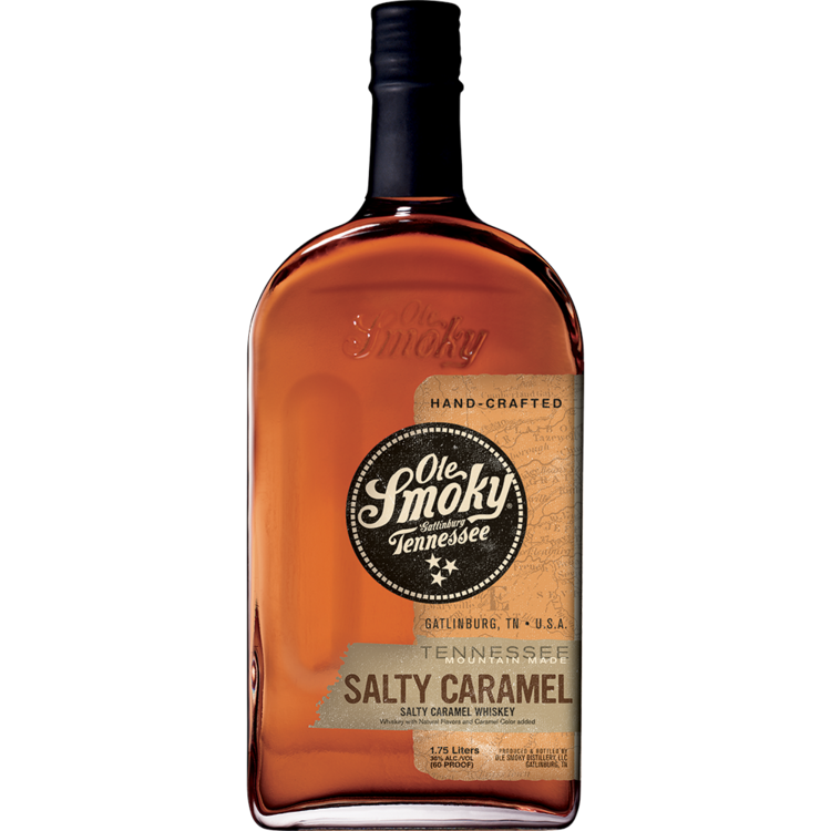Ole Smoky Salty Caramel Whiskey 1.75L bottle