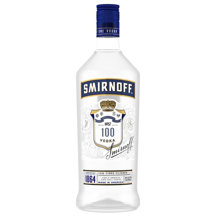 Smirnoff 100 Proof Vodka 1.75L bottle