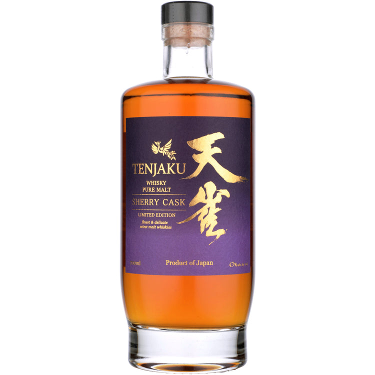 Tenjaku Pure Malt Whiskey Sherry Cask Limited Edition 3 Year 700mL bottle