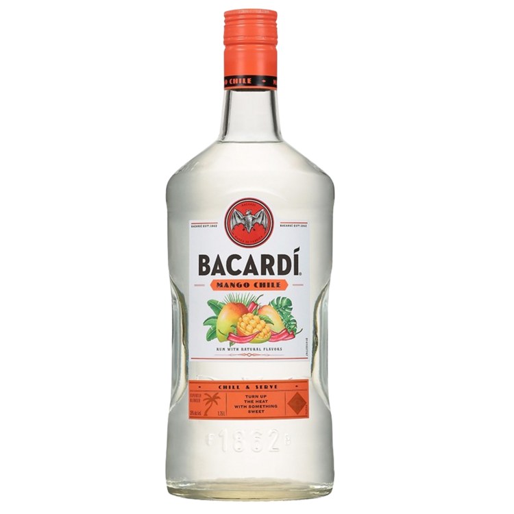 Bacardi Mango Chile Flavored Rum 1.75L bottle