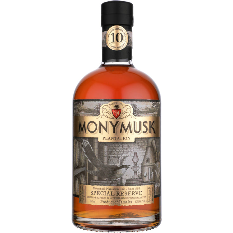 Monymusk Gold Rum Special Reserve 10 Year 750mL bottle