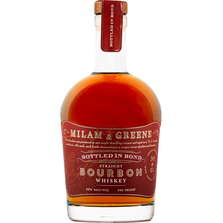 Milam & Greene Straight Bourbon Bottled in Bond 4 Year