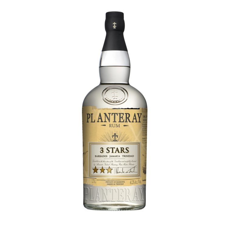 Planteray Light Rum 3 Stars 1.75L bottle