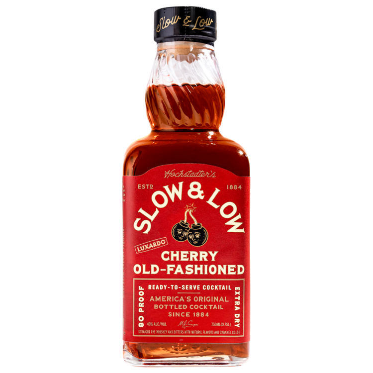Slow & Low Luxardo Cherry Old Fashioned 750mL bottle