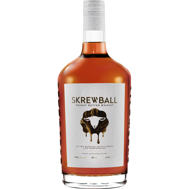 Skrewball Peanut Butter Whiskey 1.75L bottle
