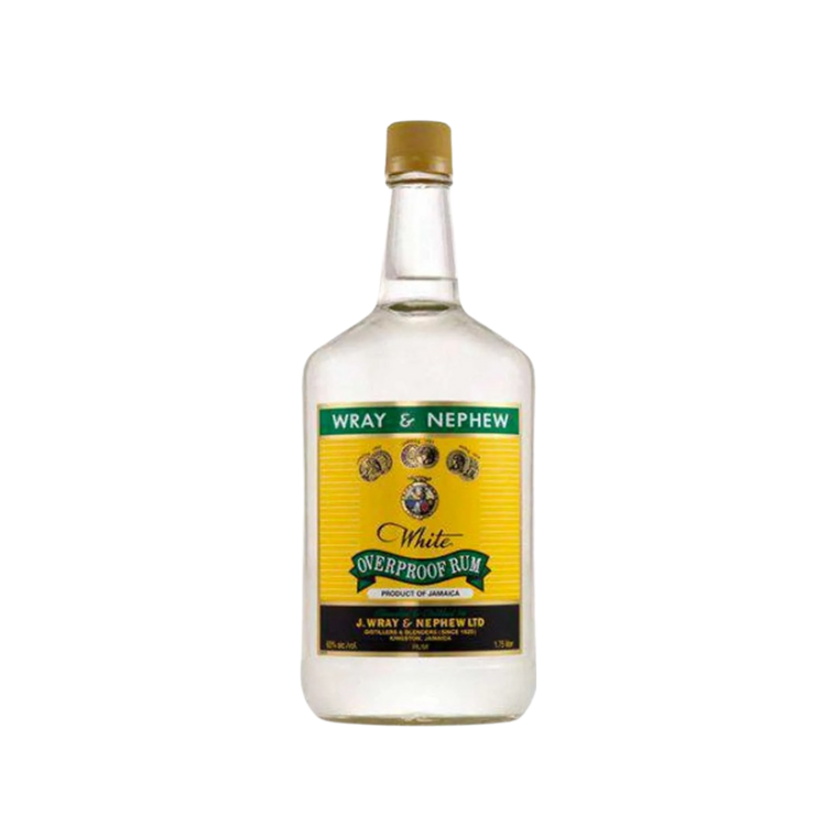 Wray & Nephew White Overproof Rum 1.75L bottle