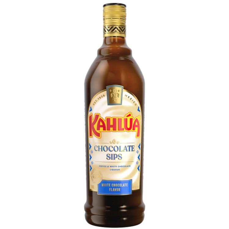 Kahlua Chocolate Sips White Coffee Liqueur 750mL bottle