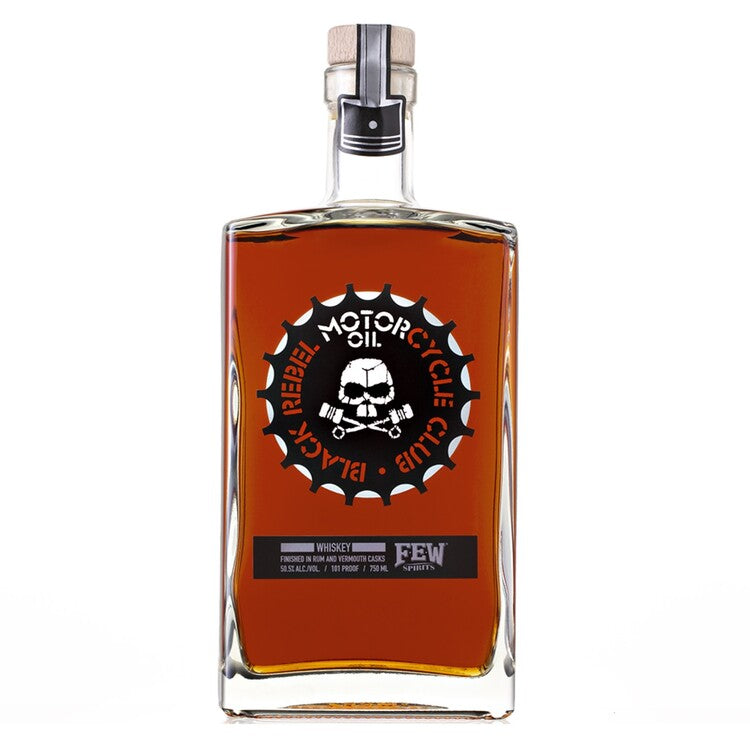 FEW Black Rebel Motorcycle Club Motor Oil Whiskey 750mL bottle