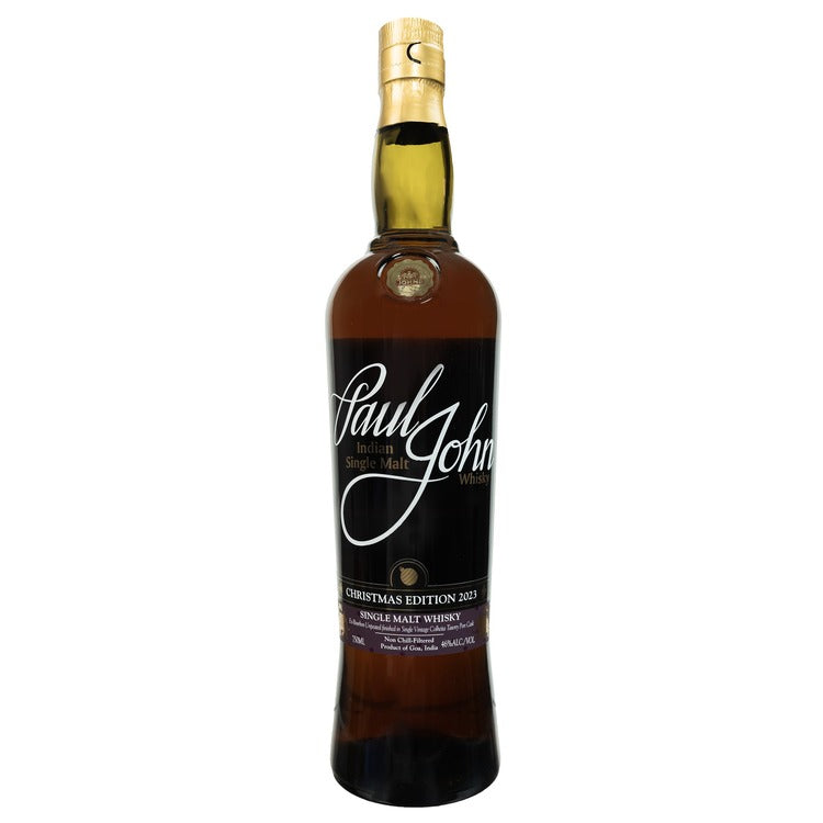Paul John Christmas Edition 2023 Single Malt Whisky 750mL bottle