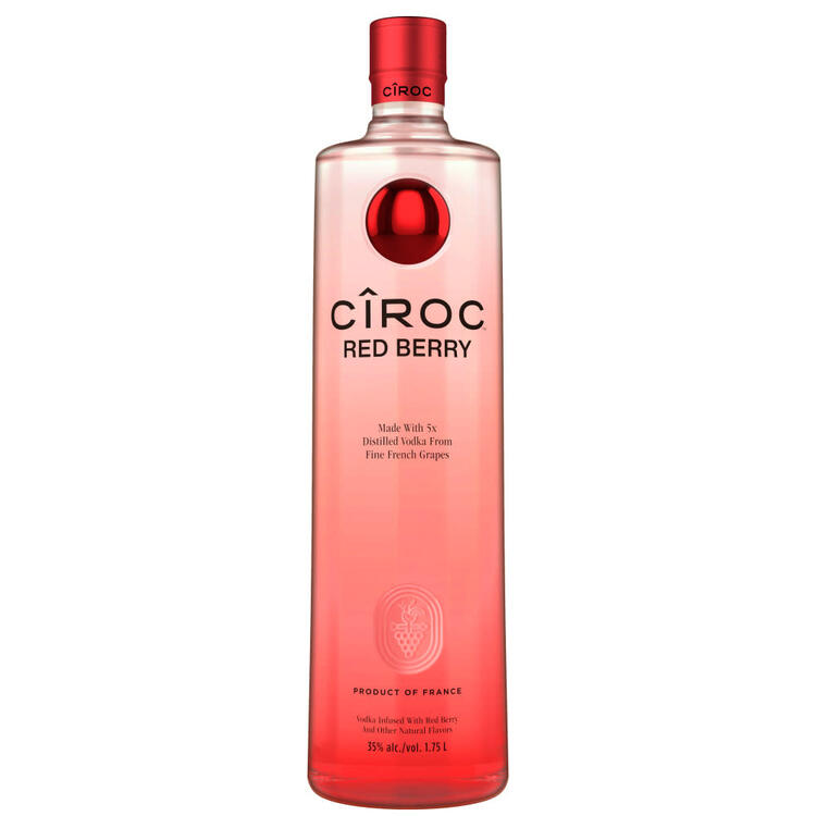 Ciroc Red Berry Vodka 1.75L bottle