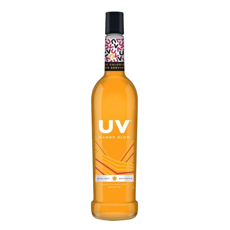 UV Mango Glow Flavored Vodka 750mL bottle