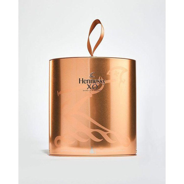 Hennessy XO Cognac Holiday Bottle With Gift Box & Ice Stamp