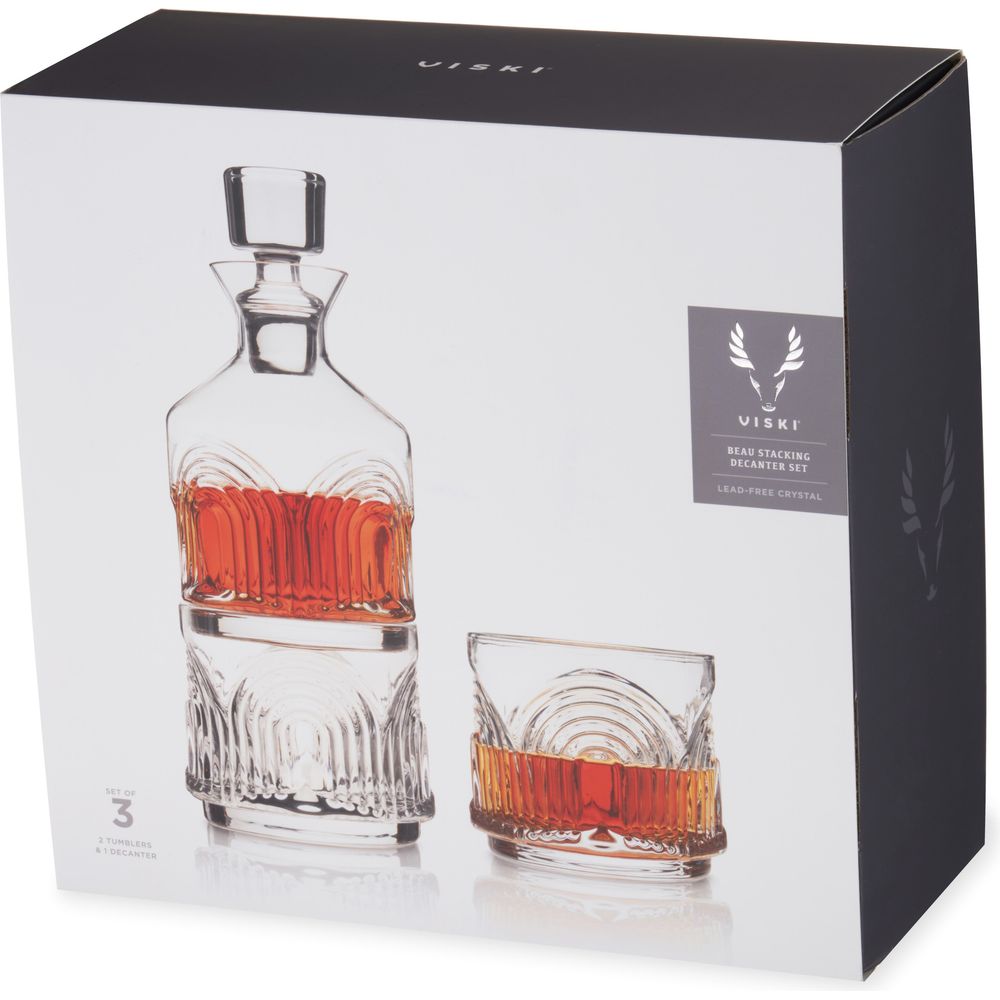 Beau Stacking Decanter Set