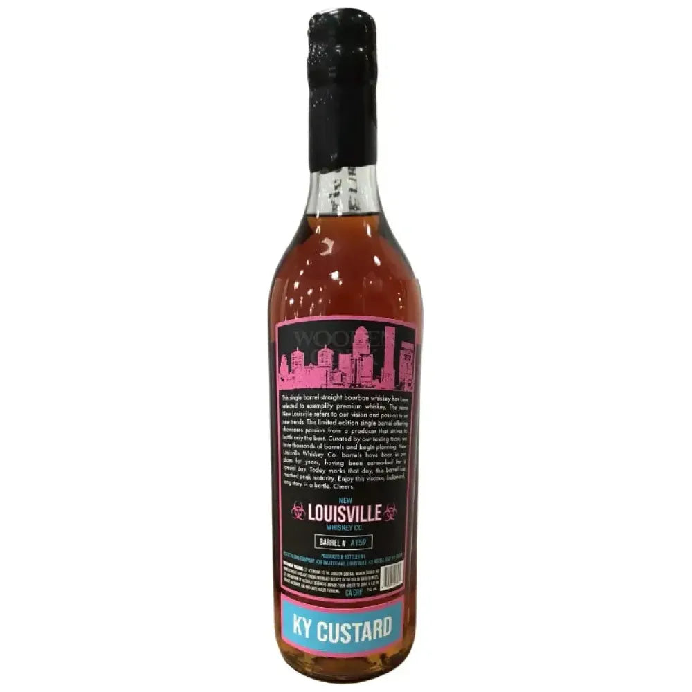 Nulu New Louisville Whiskey Co. 10 Year HAZMAT Bourbon ’KY CUSTARD’ 140.2 Proof Bourbon