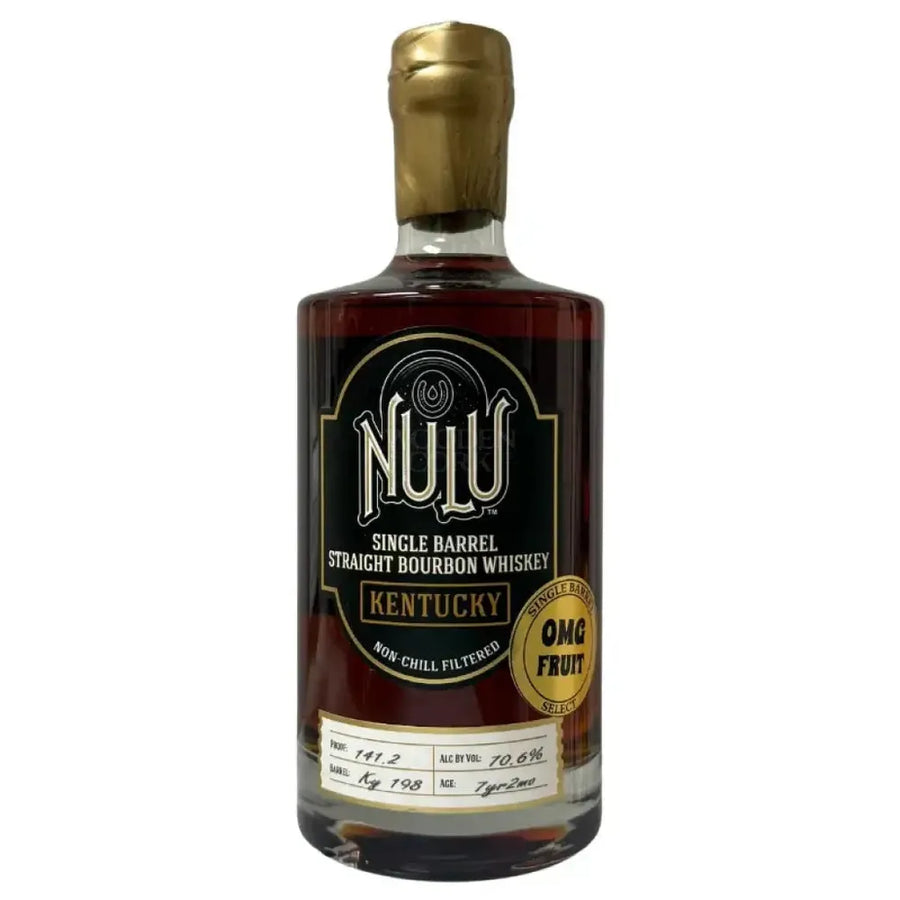 Nulu Single Barrel Bourbon ’OMG Fruit’ Hazmat Proof 141.2 Bourbon