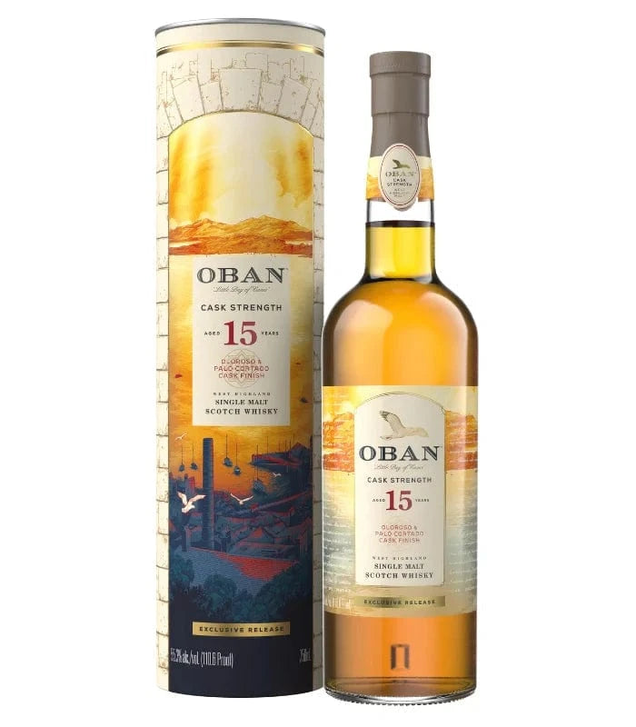 Oban 15 Year Sherry Cask Finish Scotch Whisky 750mL