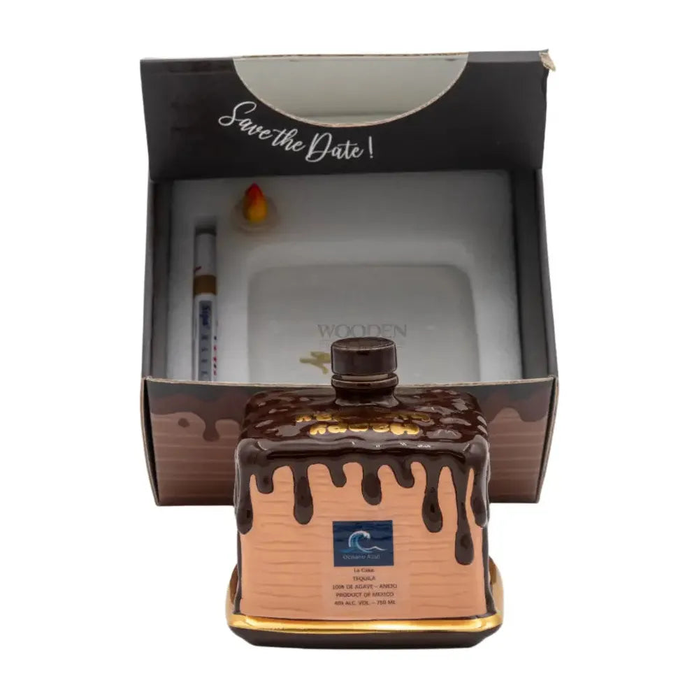 Oceano Azul Square Chocolate La Cake Anejo Tequila 750Ml