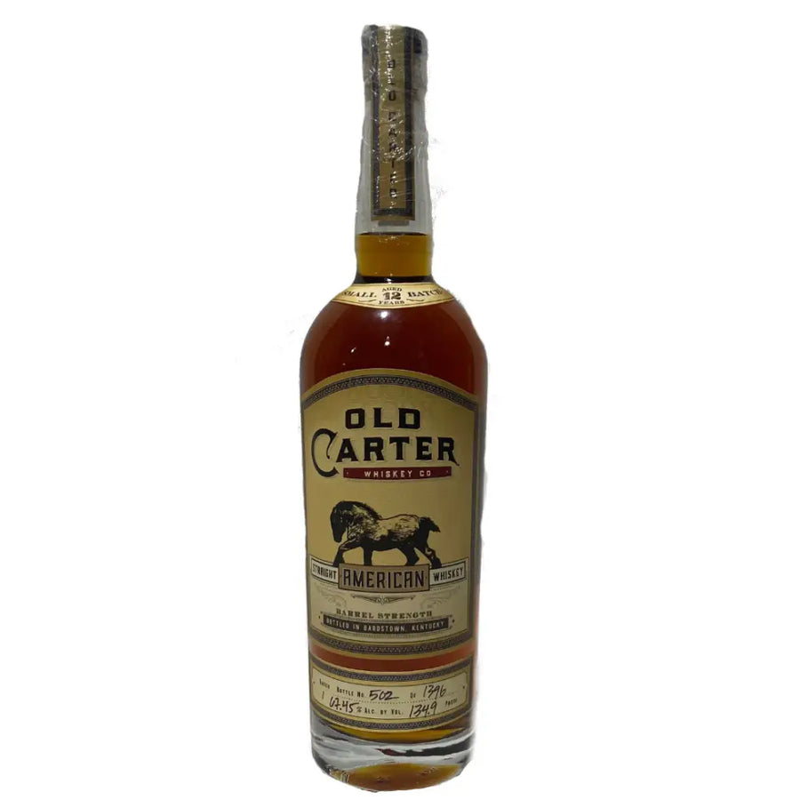 Old Carter Batch 1 12 Year Old Straight American Whiskey 750ml American Whiskey