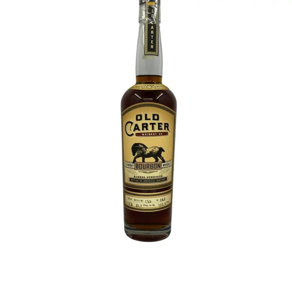 Old Carter Very Small Batch 1-CFB Bourbon Whiskey 123.4 Proof Whiskey