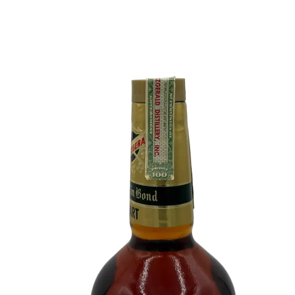 Old Fitzgerald Bottled-in-Bond Bourbon Quart Stitzel-Weller Made in Spring 1973 Bottled in Fall 1979
