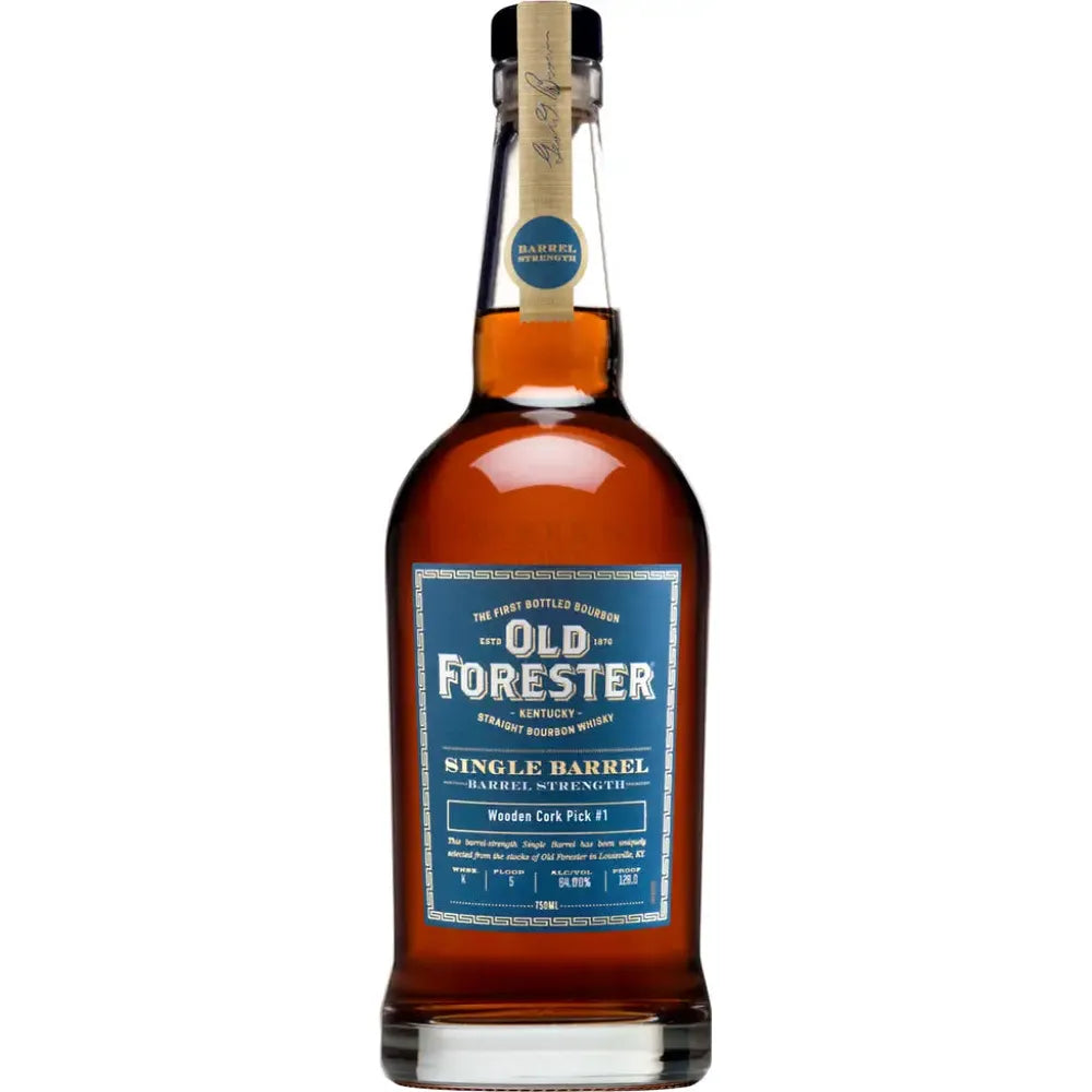Old Forester Single Barrel Barrel Strength Bourbon Whiskey Warehouse K Floor 8 Bourbon Whiskey
