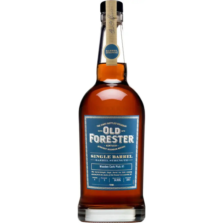Old Forester Single Barrel Barrel Strength Bourbon Whiskey Warehouse K Floor 8 Bourbon Whiskey