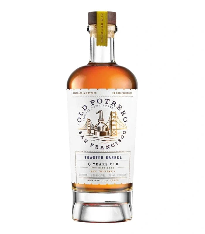 Old Potrero 6 Year Toasted Rye Whiskey 700mL