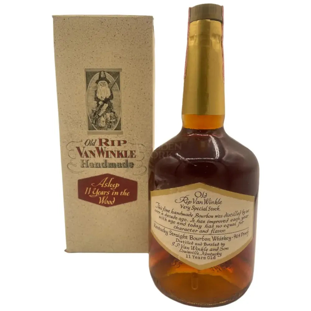 Old Rip Van Winkle 11 Year Bourbon 90.4 Proof Distilled 1969 Bottled 1980 Whiskey